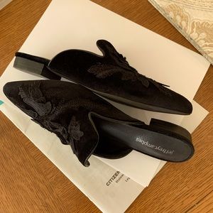 Jeffrey Campbell slides black